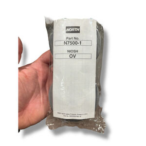North N7500-1 OV/AG Cartridge Filters Organic Vapor Acid Gas 1 Pair New